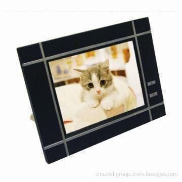 3.5 inches TFT digital photo frame/viewer with USB interface and earphone connection